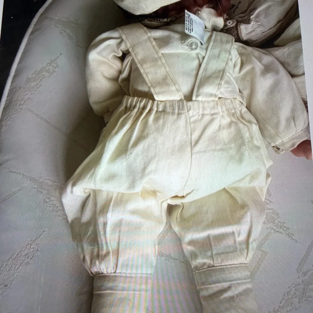 Dolls Pauline Doll Co. French Boy & Girl Red Hair Ivory Outfits Adorable 1980 - Picture 4 of 7